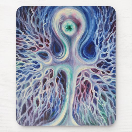 Unipolare Nervenzelle Mousepad (Vorne)