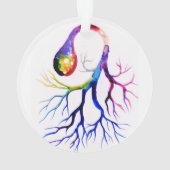 Unipolare Nervenzelle Ornament (Rückseite)