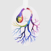 Unipolare Nervenzelle Ornament (Rückseite)