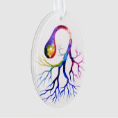 Unipolare Nervenzelle Ornament (Vorderseite)