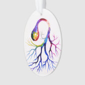 Unipolare Nervenzelle Ornament (Vorderseite)