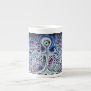 Unipolare Nervenzelle Porzellantasse