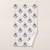 Unipug Muster Badhandtuch Set (Handtuch)