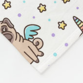Unipug Muster Fleecedecke (Ecke)