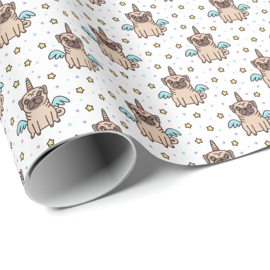 Unipug Muster Geschenkpapier (Rolleneckpunkt)