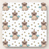 Unipug Muster Getränkeuntersetzer (Vorderseite)