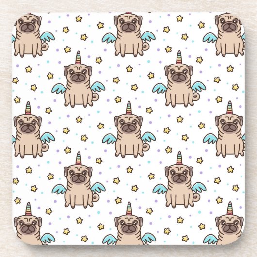 Unipug Muster Getränkeuntersetzer (Vorderseite)