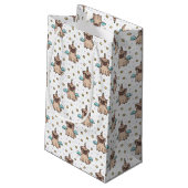 Unipug Muster Kleine Geschenktüte (Rückseite Schrägansicht)