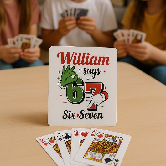 Uniqe Holiday Playing Cards-6•7 trend Spielkarten