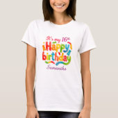 Unique 16th Birthday Womens T-Shirts (Vorderseite)