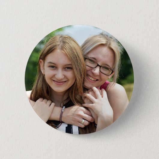 Unique 2¼ Round Button with Your Picture (Vorderseite)