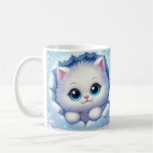 Unique 3D Kitten Tasse Wrap - Sublimation Design (Links)