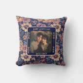 UniquE 5TH Wedding Anniversary Throw Kissen (Vorderseite)
