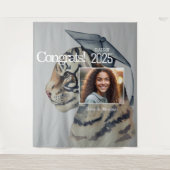 Unique Abschluss Background Wandteppich (Vorderseite)