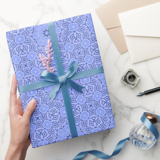 Unique Abstract Liquid Mandala Art Geschenkpapier (Schenken)