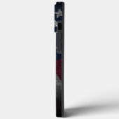 Unique American Flag iPhone 13 Pro Max Hüllen (Rückseite / Links)