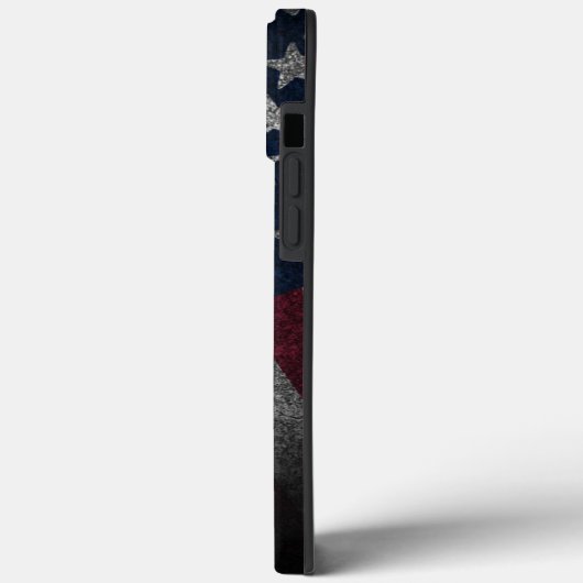 Unique American Flag iPhone 13 Pro Max Hüllen (Rückseite / Links)