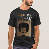 Unique And HBCU-ish AF Historical Black Colleges A T-Shirt (Vorderseite)