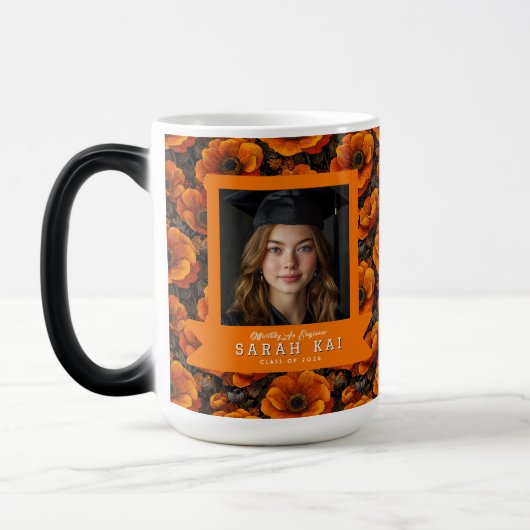 Unique Anemones Floral Graduating Class Verwandlungstasse (Links)