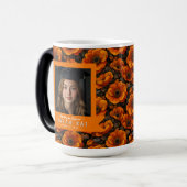 Unique Anemones Floral Graduating Class Verwandlungstasse (Vorderseite Links)