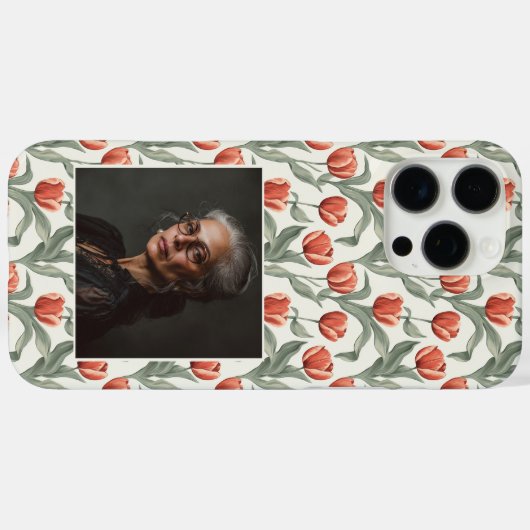 Unique Anniversary Gift Tulip Custom Case-Mate iPhone Hülle (Rückseite (Horizontal))