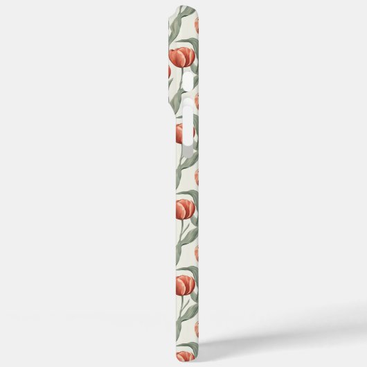 Unique Anniversary Gift Tulip Custom Case-Mate iPhone Hülle (Rückseite / Links)