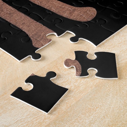 Unique Art Puzzle - 3 Cat Hintern #1 (Seite)