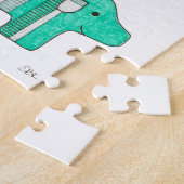 Unique Art Puzzle - 3 Dachshund Color Study (Seite)