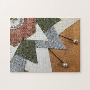 Unique Art Puzzle-Atomic Blume #2 Excerpt- Jigsaw Puzzle