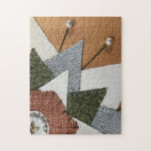 Unique Art Puzzle-Atomic Blume #2 Excerpt- Jigsaw Puzzle (Vertikal)