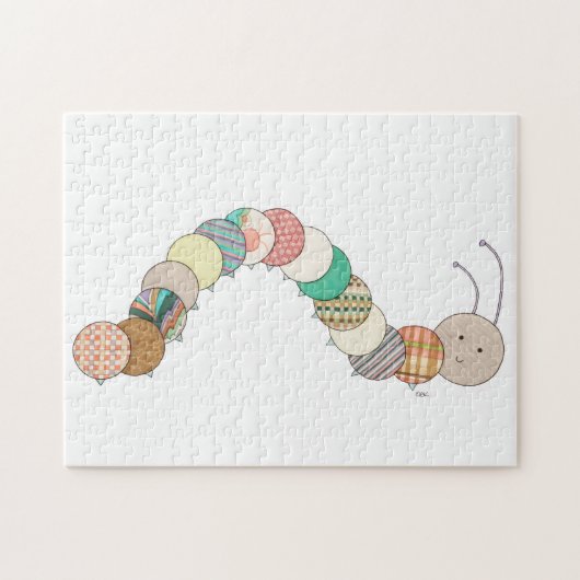 Unique Art Puzzle - Inchworm #1 - Erin Brie Art (Horizontal)