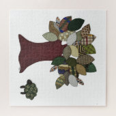 Unique Art Puzzle - Tweed Tree - Erin Brie Art (Horizontal)