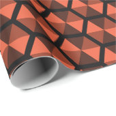 Unique Artistic Liebe Geometric Daddy Birthday Geschenkpapier (Rolleneckpunkt)