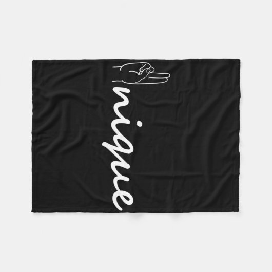 Unique Asl Alphabet American Sing Language Asl Tea Fleecedecke (Vorderseite (Horizontal))