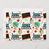 Unique Back to School Note Card Mitteilungskarte (Vorderseite)