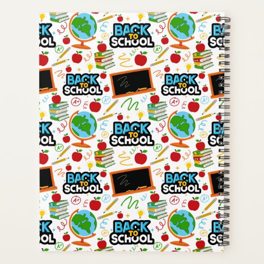 Unique Back to School Planner Journal Planer (Rückseite)
