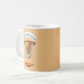 Unique basketball lover gifts peel the win kaffeetasse (Vorderseite Links)