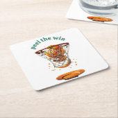 Unique basketball lover gifts peel the win rechteckiger pappuntersetzer (angewinkelt)