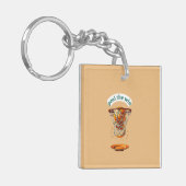 Unique basketball lover gifts peel the win schlüsselanhänger (Vorderseite links)