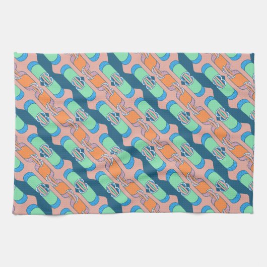 Unique beautiful pattern Design  Geschirrtuch (Horizontal)