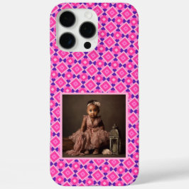 Unique Best Friend Gifts Square Pattern  iPhone 16 Pro Max Hülle