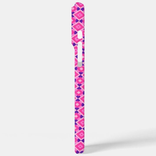 Unique Best Friend Gifts Square Pattern  Case-Mate iPhone Hülle (Rückseite / Links)