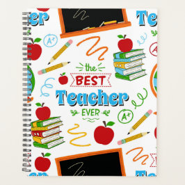 Unique Best Teacher Planner Journal Planer