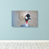 Unique Bird Portrait Leinwanddruck (Insitu (Holzboden))