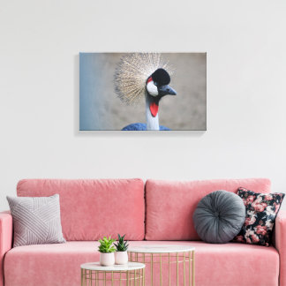 Unique Bird Portrait Leinwanddruck