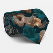 Unique Birthday Gifts For Boyfriend Tropical Flowe Krawatte (Gerollt)