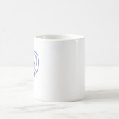 Unique Blue Balloon Kaffeetasse (Mittel)
