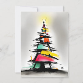 Unique Bright and Funky Christmas Cards Feiertagskarte