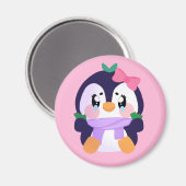 Unique Broke Niedlich Pinguin Magnet (Vorderseite/Rückseite)