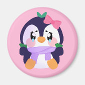 Unique Broke Niedlich Pinguin Magnet (Vorne)